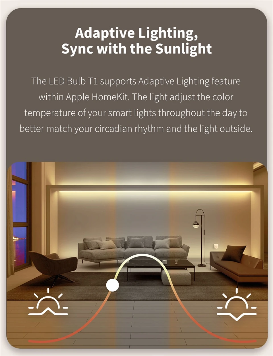 아카라 스마트 LED 전구 T1 조정 가능한 백색광 Zigbee 3.0 E27 6500K 220-240V 블루투스 스마트 홈 조명 (홈킷, 앨리스, 구글 알렉사 지원)