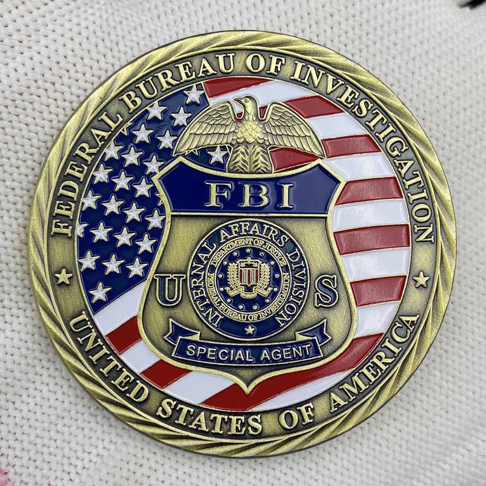 米国防省　ワーク国防副長官　限定コイン　非売品 US FBI Special Agent Challenge Coin Collectibles ST. Michael