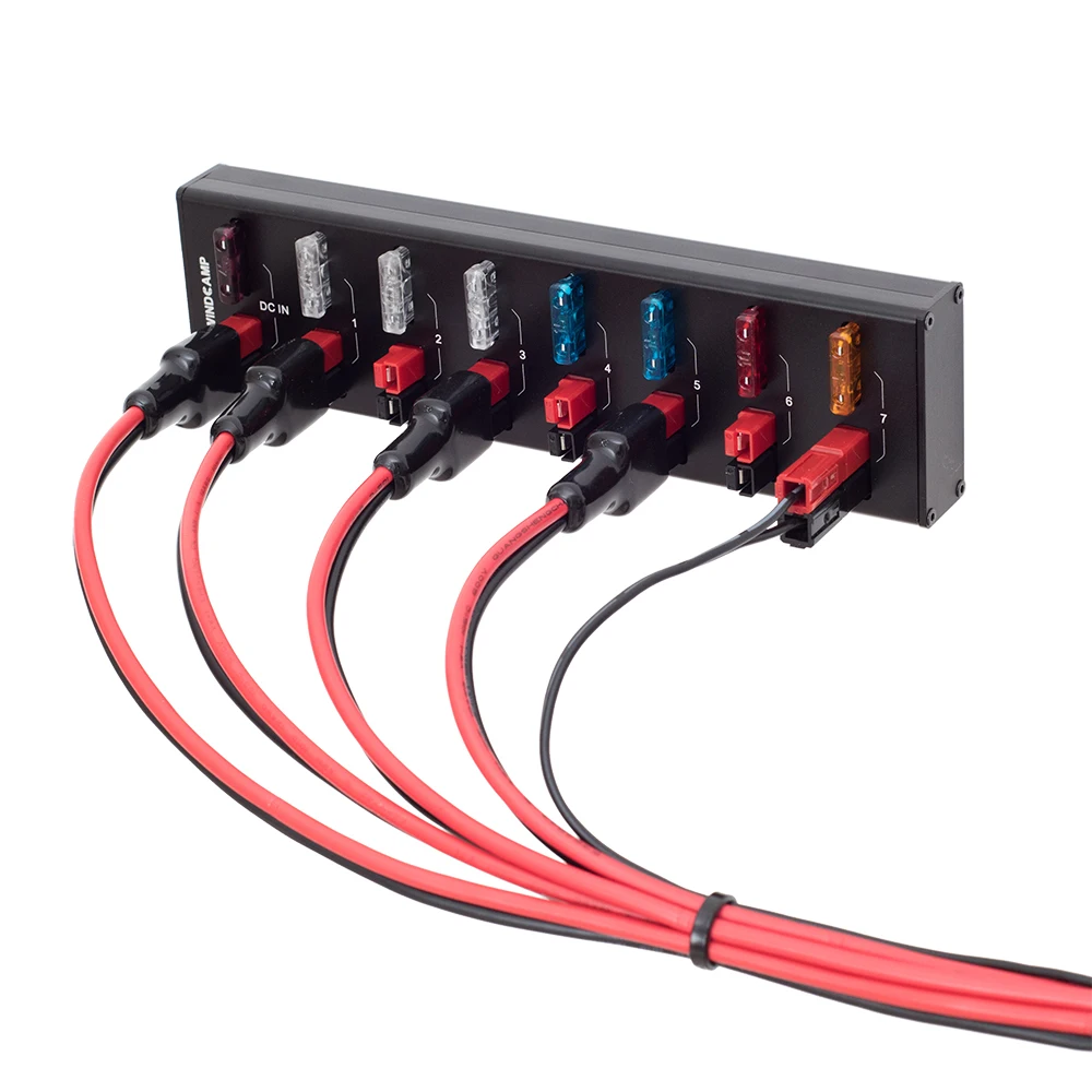 AP8 AP8S 40A Connector Power Splitter Distributor for Amateur Radio for Car Modification Compatible with Anderson Connector