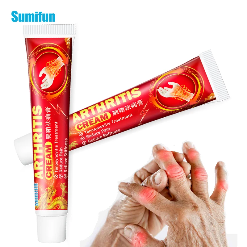 

Мазь для снятия симптомов тенозиновита Sumifun артрита боли в суставах, 2 шт.