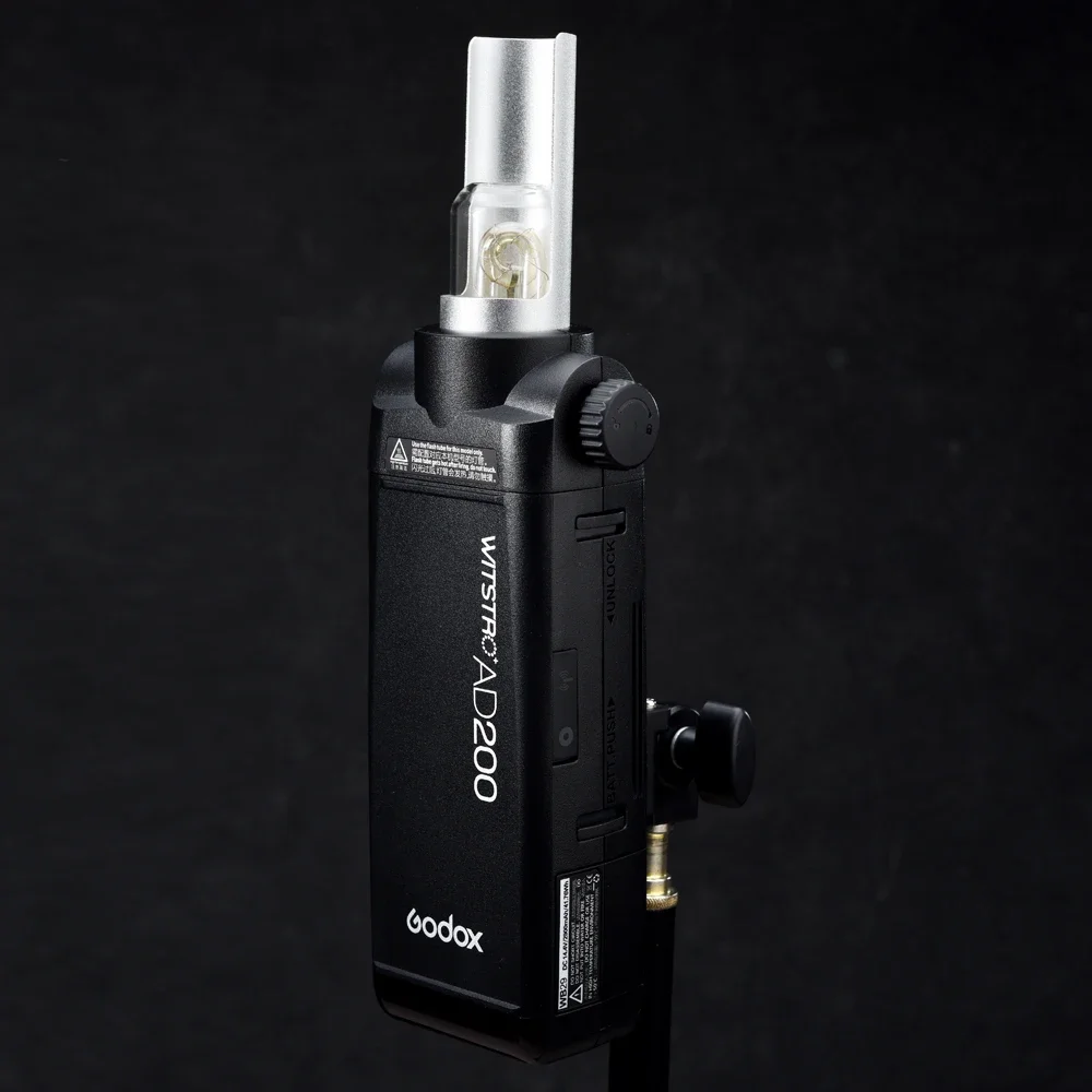 Godox AD-S18 Metal Protection Reflector Shovel Flash Tube Lamp Bulb Light for Godox WITSTRO Flash AD200 AD180 AD360 II YN200Pro