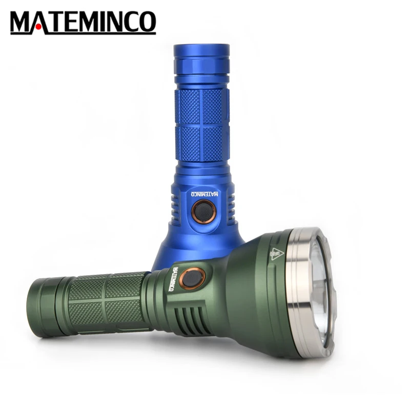 MATEMINCO MT35mini MT35 Mini USB Type-C Fast Charging Flashlight 4300 lumen Long Rang 875 meter Tactical Lantern Torch Search