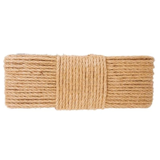 50M 6Mm Hemp Rope Decorative Hemp Rope Sisal Rope Thick And Thin