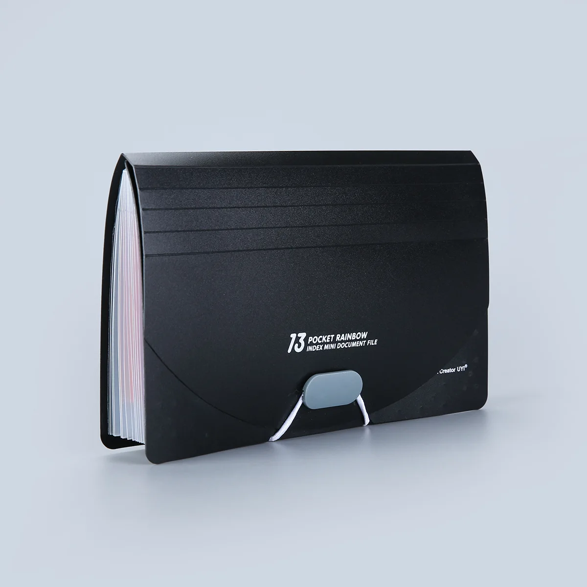 13 Taschen erweitern den Aktenordner mit Abdeckung Akkordeon Papier Ordner Datei Fall a6 Größe Dokument Organizer für Home Office Schule