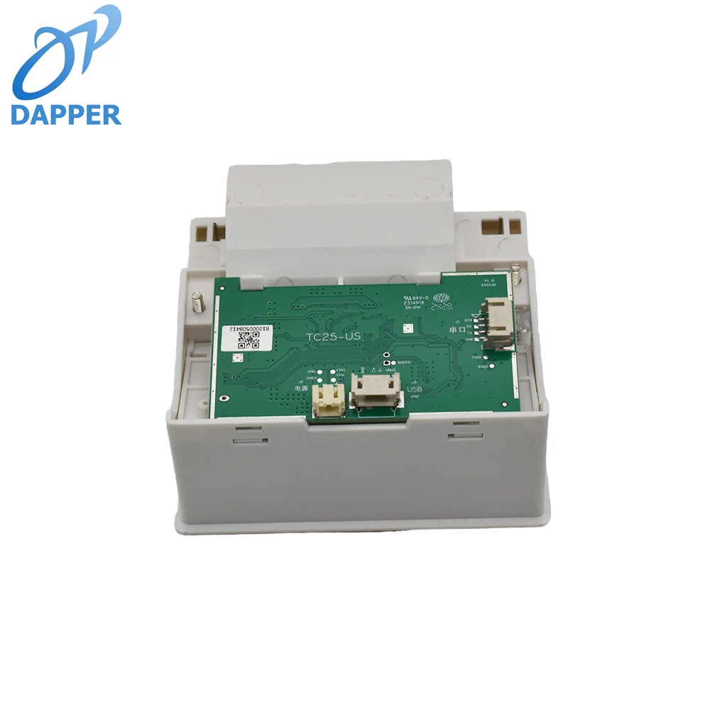 자동 절단기가 있는 58mm 열전사 내장 영수증 라벨 프린터 USB 인터페이스가 있는 흑백 패널 빌 인쇄기