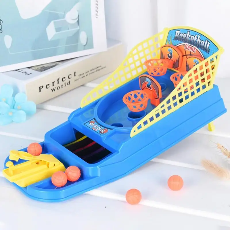 Mini Desktop Basketball Game Office Table Stress Soothing Toy Board Game For Basketball Fans