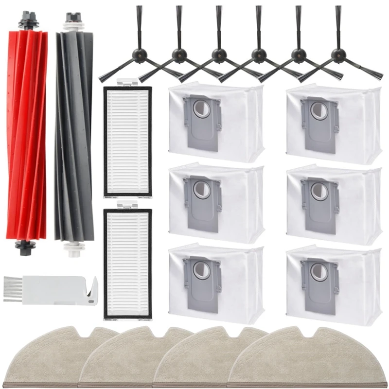 

Сменные насадки для швабры, основная щетка для пылесоса Roborock Q8 Max + Q8 Max,Q5 Pro Q5 Pro +