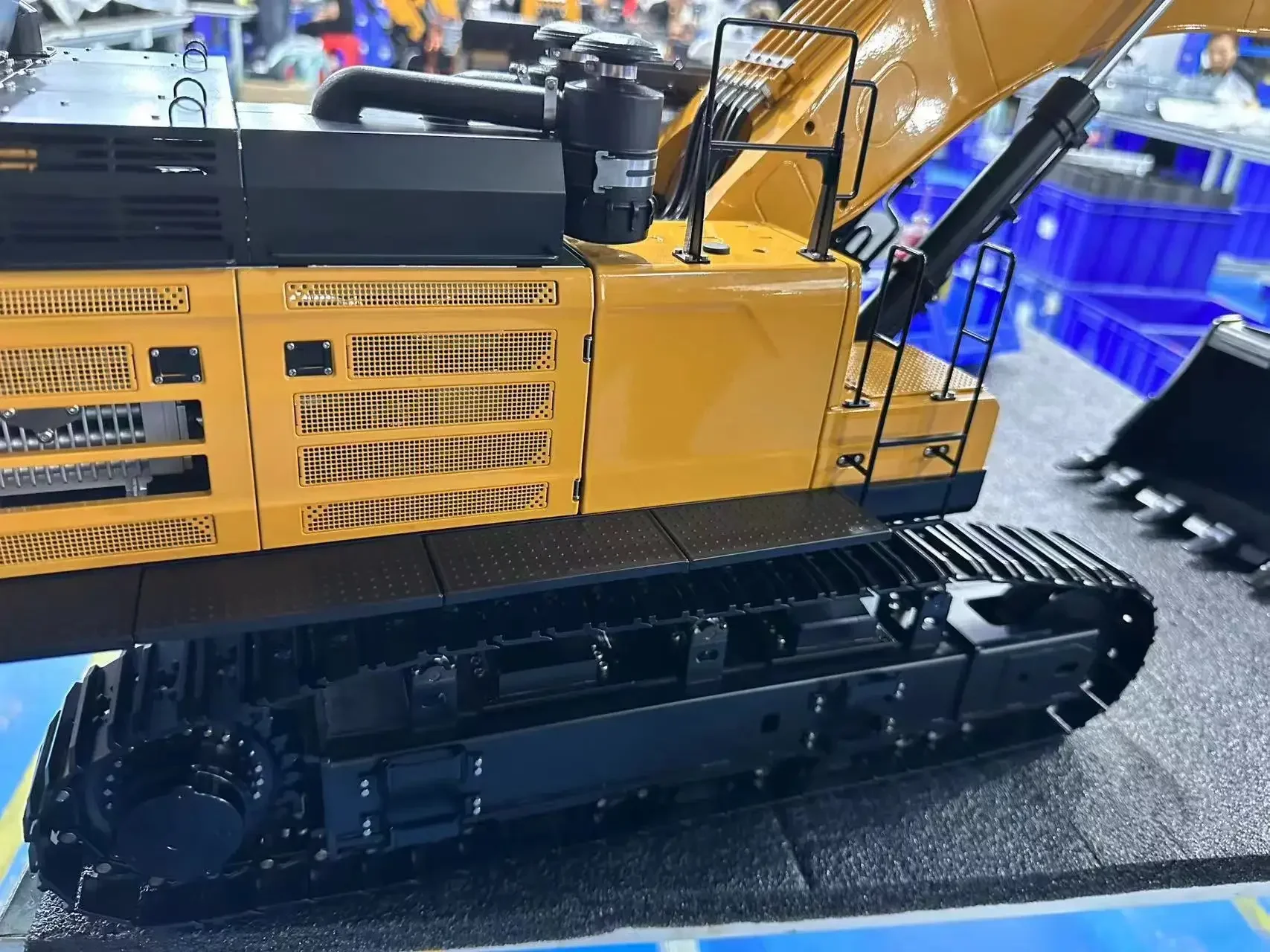 SY980H KABOLITE koparka 1/14 RC koparka hydrauliczna metalowy Model maszynowy chłopiec zdalnie sterowanym samochodowym koparka zabawka 22 Sd630d8e2106740e08816b5bd3f5f4092S SY980H KABOLITE koparka 1/14 RC koparka hydrauliczna metalowy Model maszynowy chłopiec zdalnie sterowanym samochodowym koparka zabawka