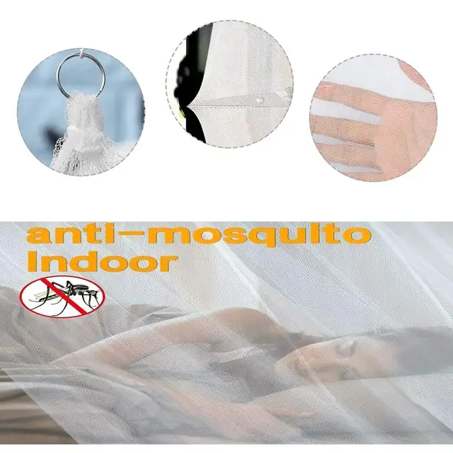Summer Princess Mosquito Net Bed Decoration Fly Insect Mesh Repellent Protection Home Decor Single Entry Lace Dome 2
