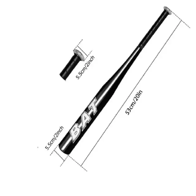 Aluminum Alloy Baseball Bat with Gloves 2