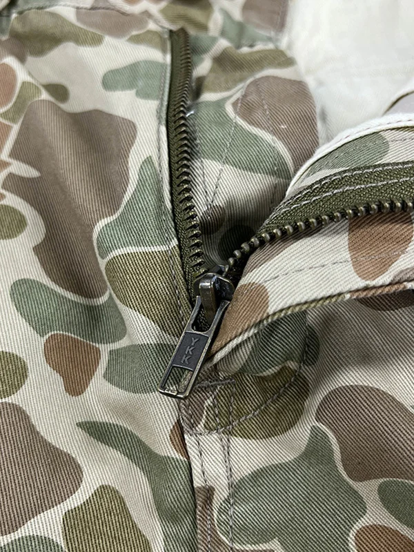 Heavyweight Pure Cotton Camouflage orts Men's American Retro Waed Workwear Pants  Color Simple Trendy Men's Five-Qua...