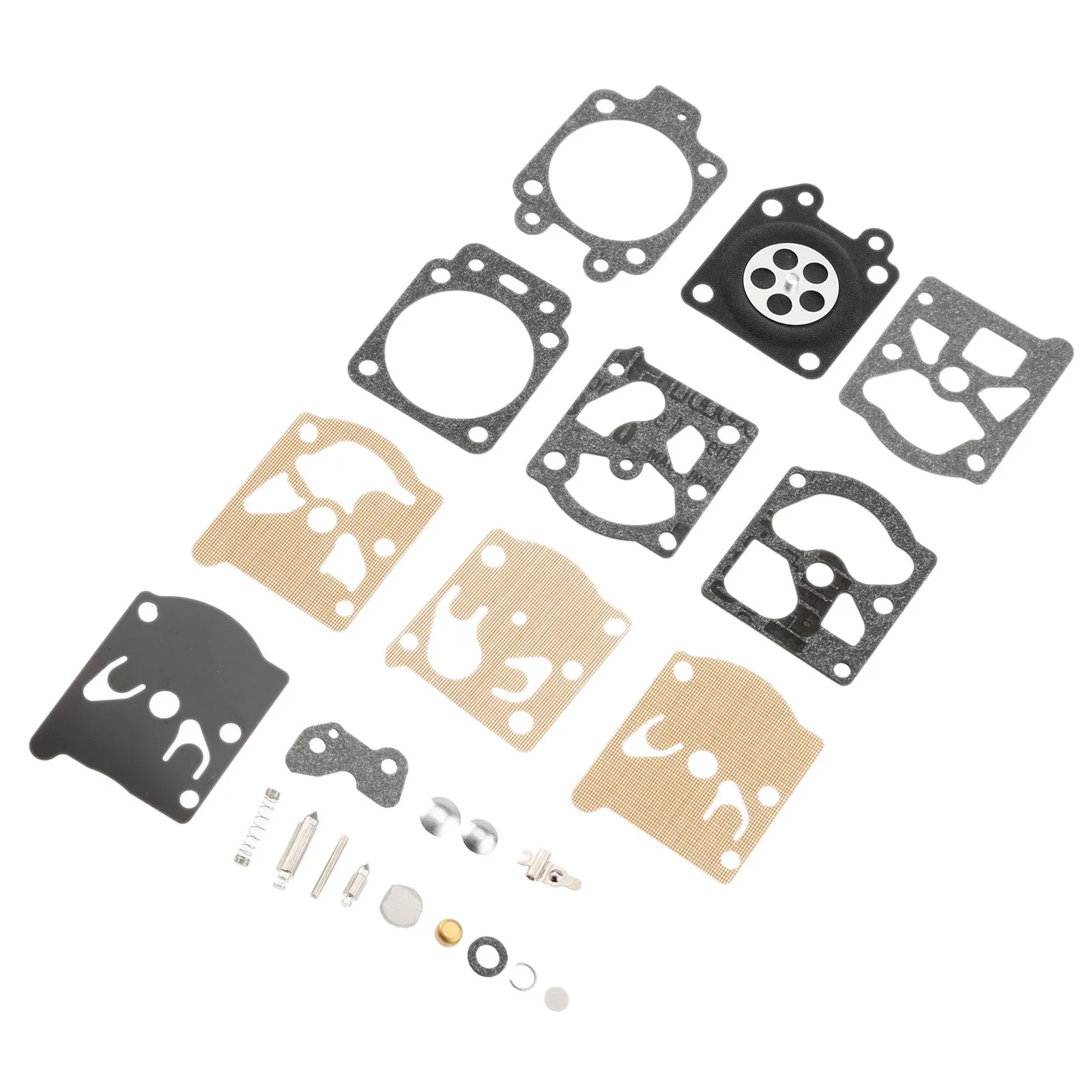 DRELD Carburetor Repair Kit Chainsaw Trimmer Parts Carb Rebuild Tool Gasket Set for Walbro K20-WAT WA /WT STIHL HS72 HS74 HS76