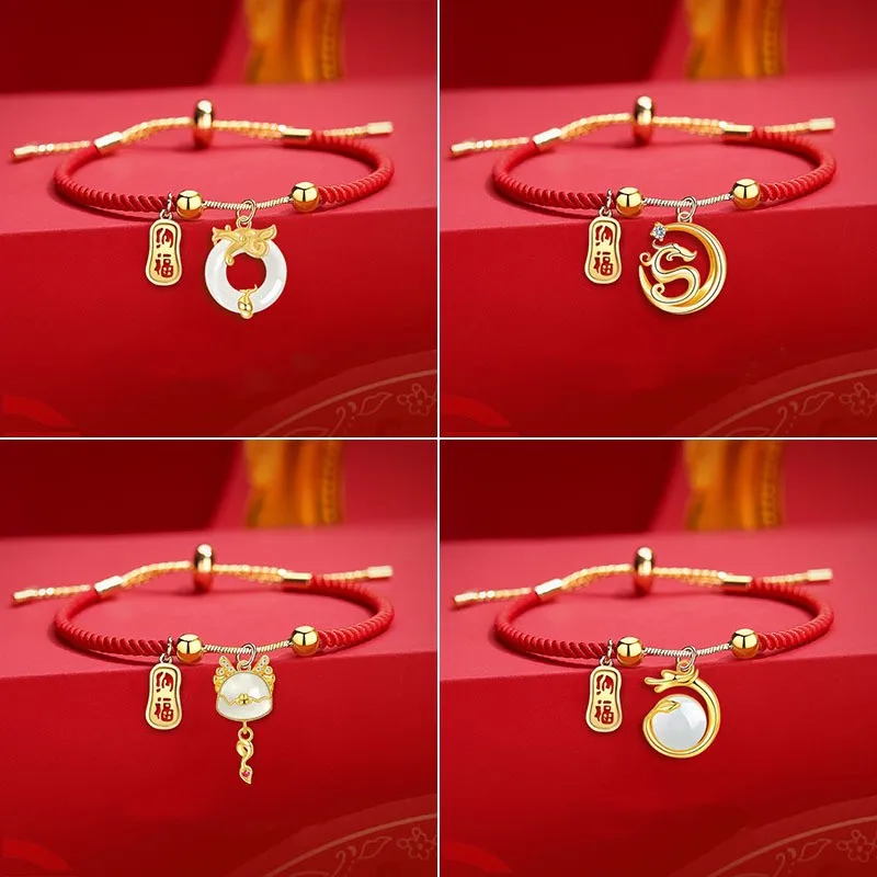 1pc Girls PU Polyurethane Strap Cute Round Dial Quartz Watch & 4pcs Jewelry  Set For Daily Life | SHEIN