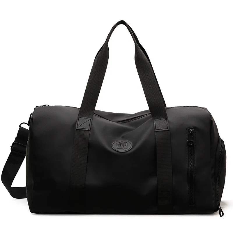 Designer Fitness Travel Tote Unisex Fashionable Large-capacity Travel Bags Men Simple Black Sports Women's Shoulder Luggage Bag