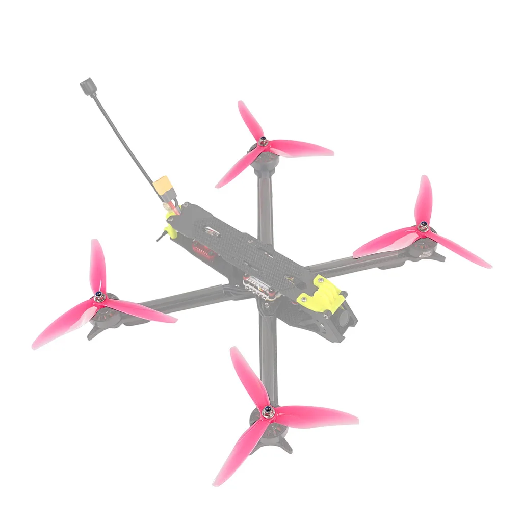 8 Paar Gemfan 6033 3-Blatt PC-Propeller mit 5mm Loch für 2207 2506 2407 Brushless Motor Renndrohnen Ersatz DIY Ersatzteile