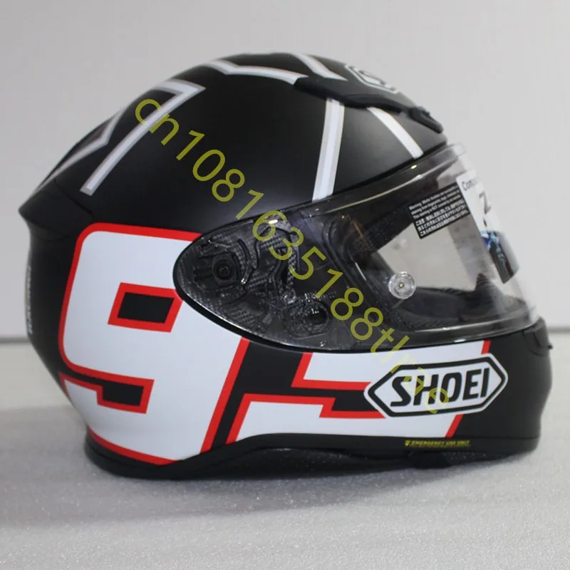 

SHOEI Z7 High Strength ABS Motorcycle Full Face Helmet,For Motorcycle Racing And Leisure Travel Protective Helmet ,Black Ant
