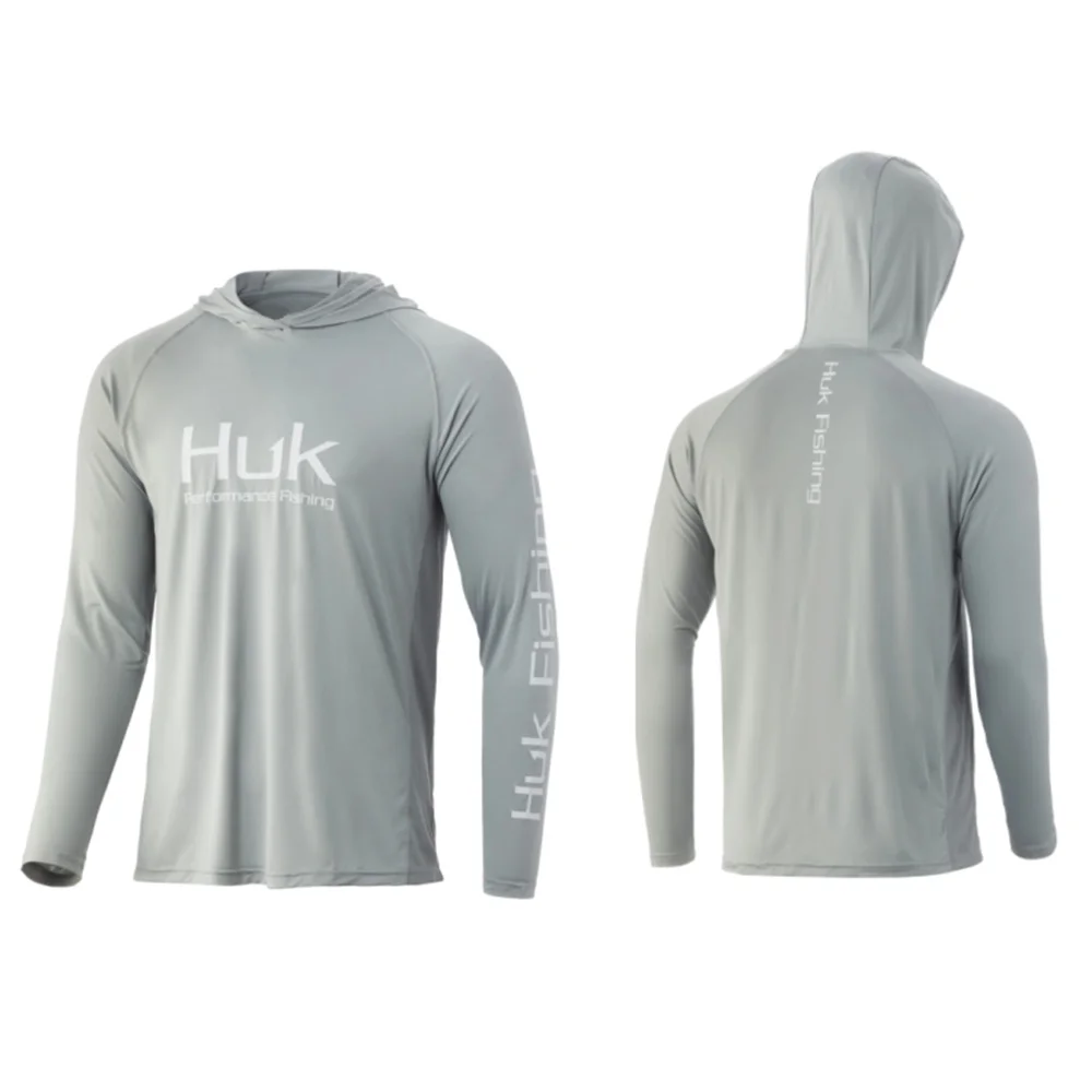 

Summer Fishing Clothes Mens Long Sleeve Hoodie Jersey Camisa De Pesca Light Color Fishing Shirts Uv Protection Quick Dry Tops