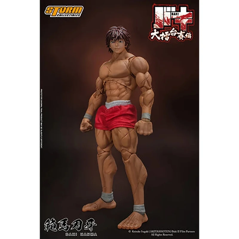 BAKI Hanma Baki Action Figure Model Anime Storm Toys in Box Gift New KO  ver.