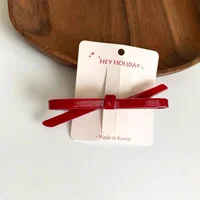 Hairpin Headdress Clip Side Girl's Word Clip Female Online Influencer Bow Back Head Bangs Top Clip Headdress Hair Pins 4