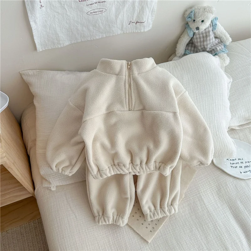 Warm Fleece Casual Clothing Suits 3