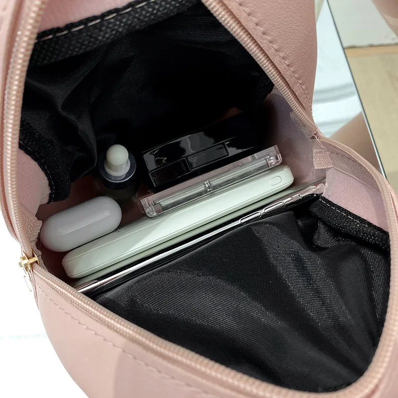 Mini mochila de diseñador para mujer nuevo bolso de cuero de