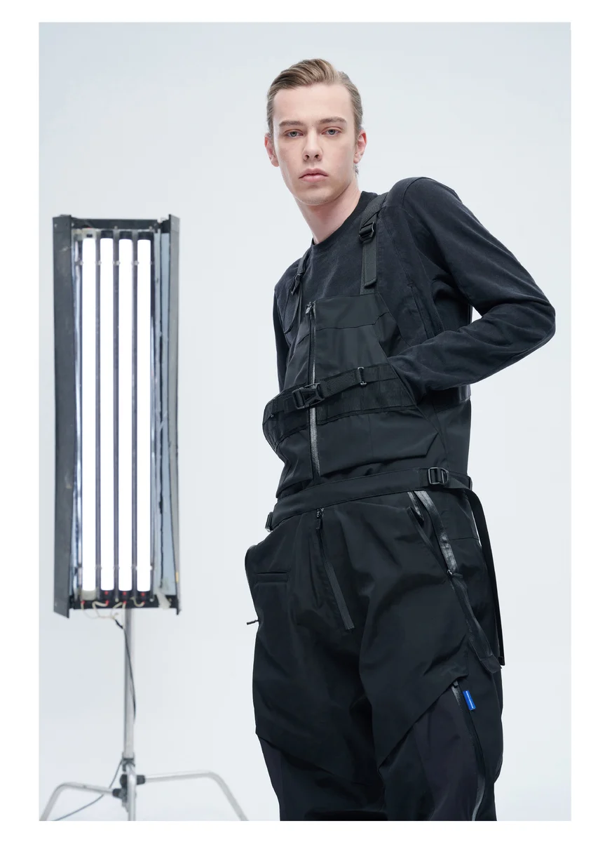 Reindee Lusion 21aw 3in1 protected functional ski jumpsuit transformable pants vest techwear gorpcore