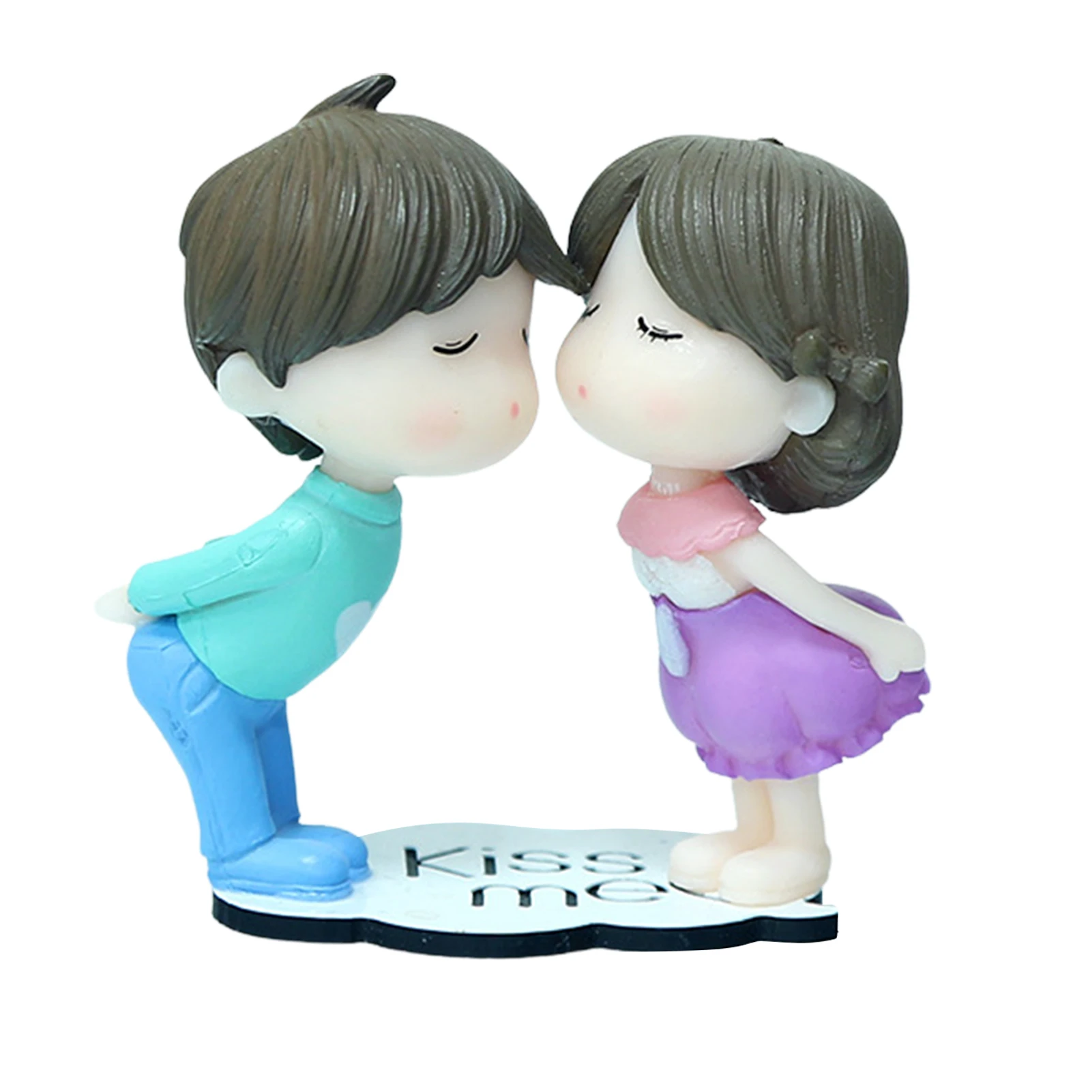 Cute Car Interior Decoration Ornaments Creative Cartoon Couple