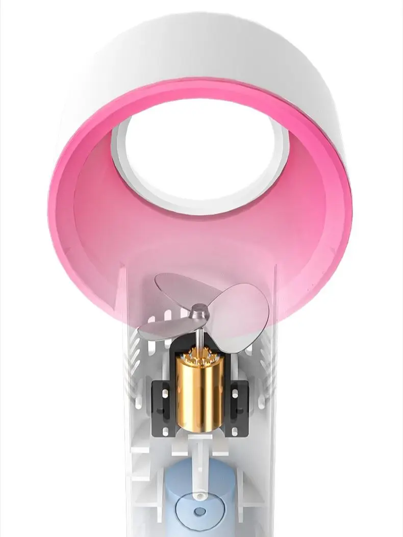 2024 New USB Charging Eyelashes Dryer False Lashes Bladeless Fan Grafted Eyelashes Dedicated Dryer for Women Beauty Makeup Fan