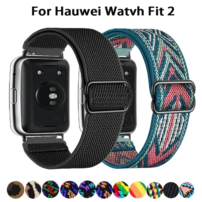 Huawei Watch Fit Elastic Bracelet Strap Huawei Watch Fit 2 Elastic Strap Huawei Aliexpress