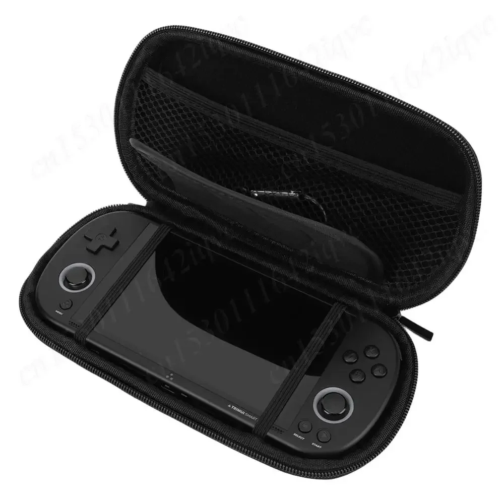 EVA Hard Carrying Case Anti-scratch Hardshell Case Dustproof Video Game Console Storage Case with Carabiner for Trimui Smart Pro