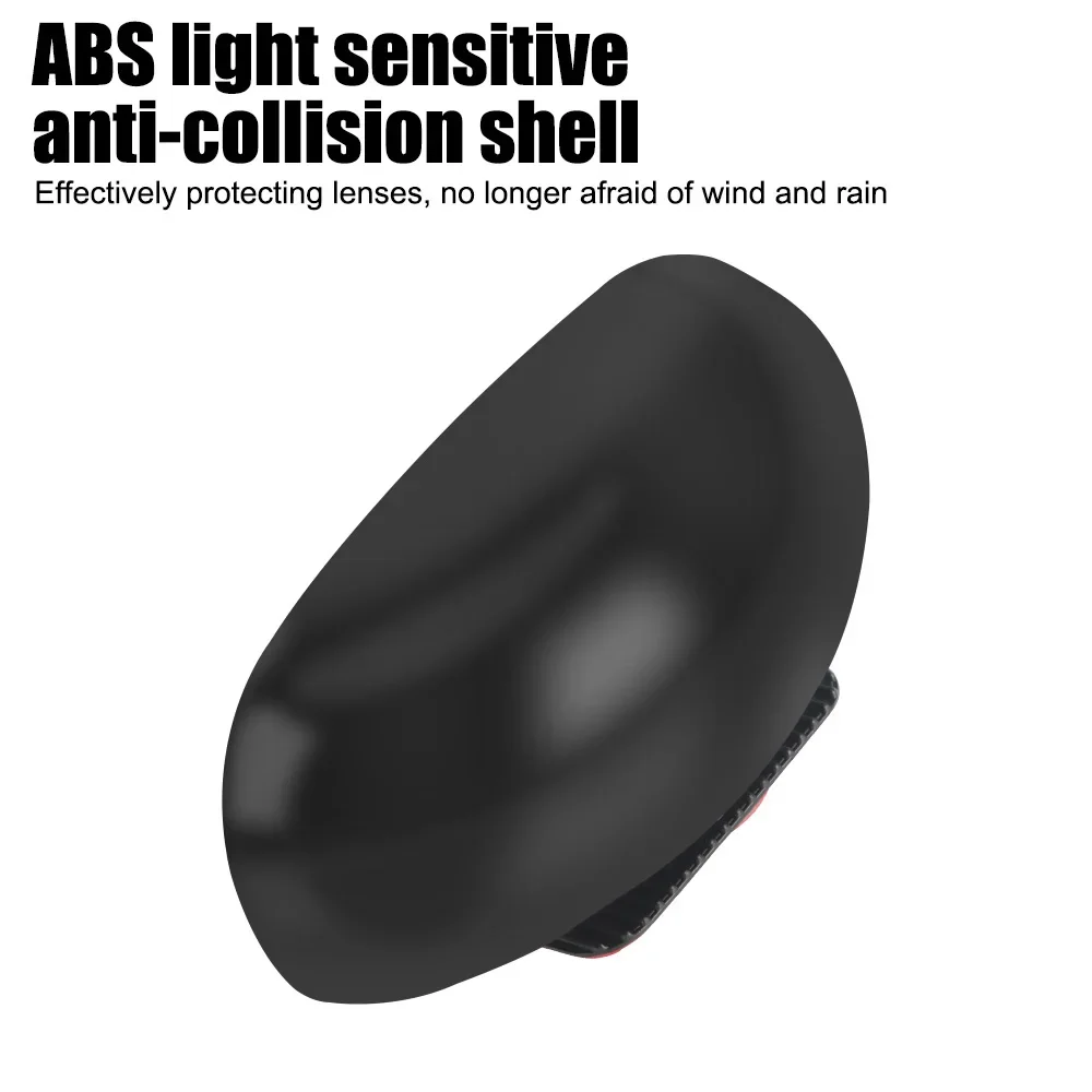 Black ABS and Glass Car Blind Spot Mirror for Wide Angle View