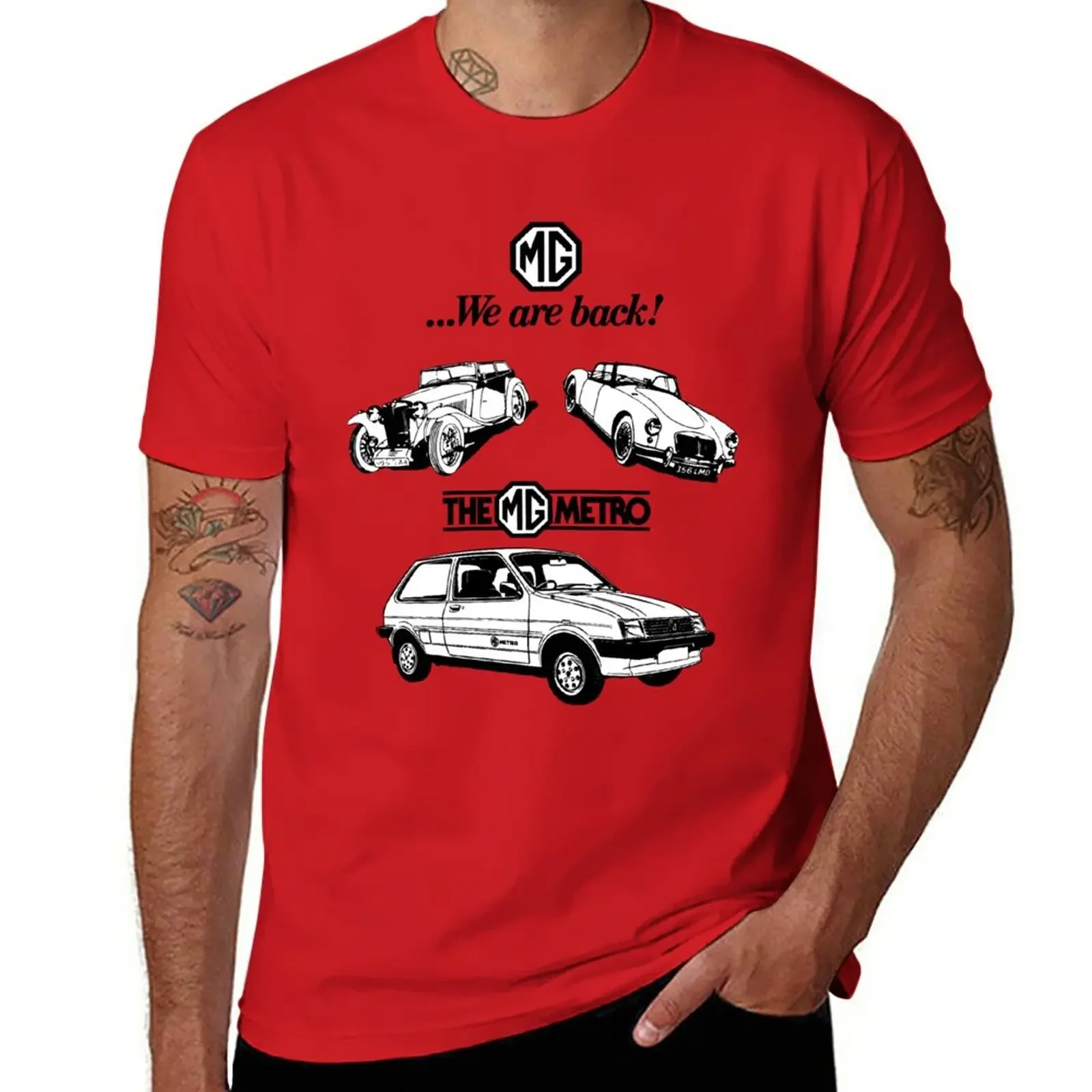 

MG METRO T-Shirt tops oversized cute tops Men's t-shirt