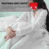 Panties Elderly Incontinence Daily Use Adult Comfortable Diapers Portable Travel Red 3