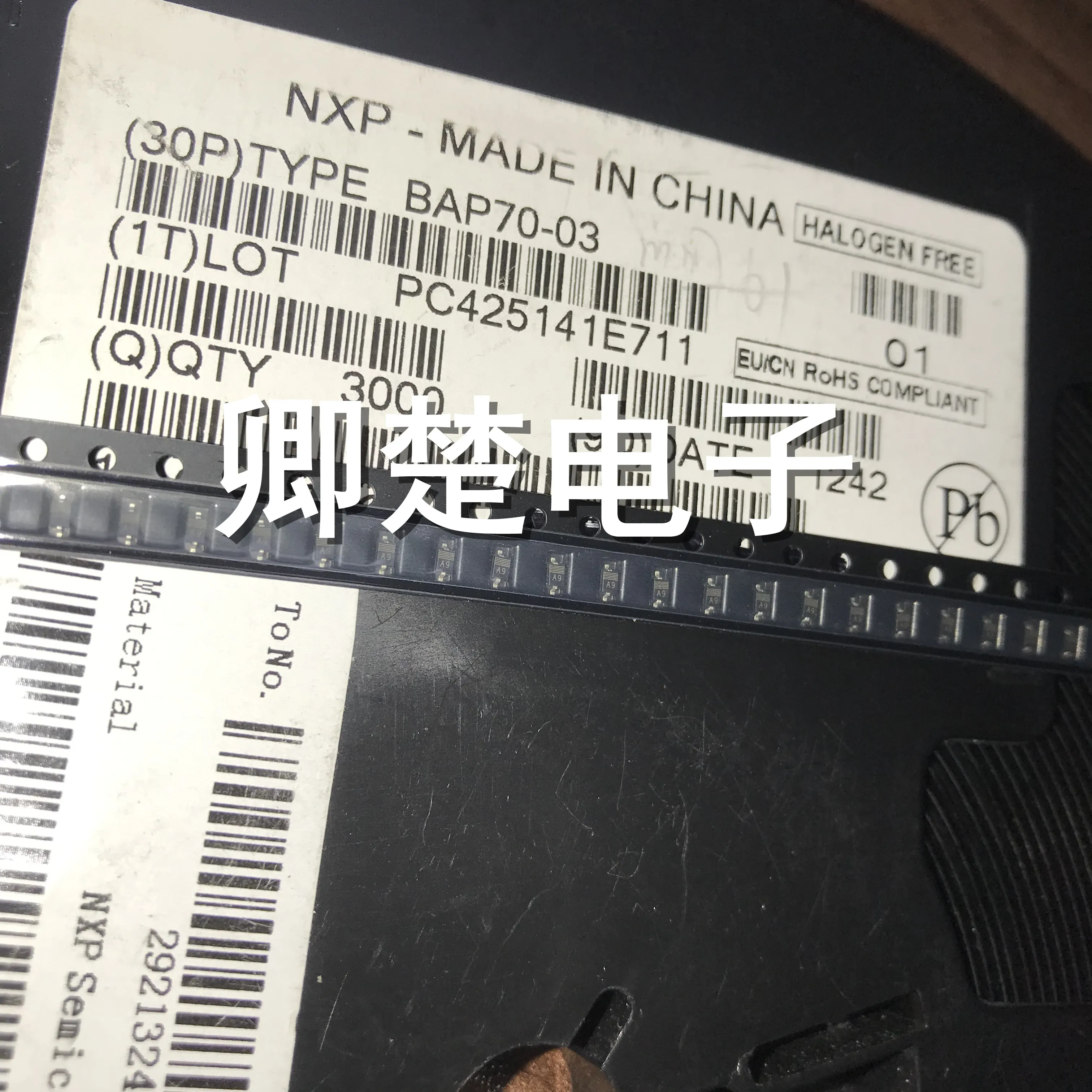 

20 шт., оригинальные новые фонарики BAP7003 A9, 50 В, 100 мА, SOD323
