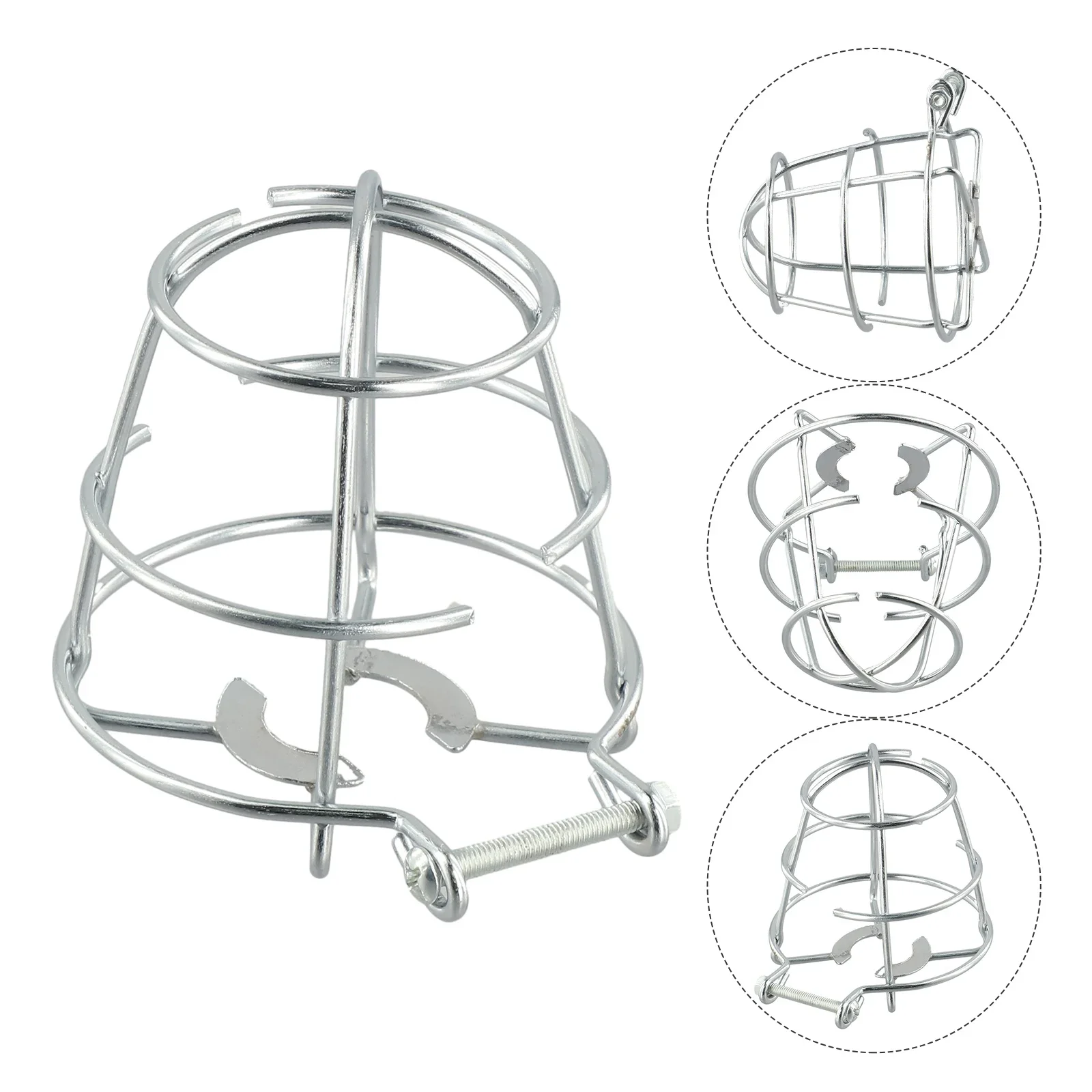 1Pc 3'' Deep Cage Fire Sprinkler Head Guard Cage Protector Fire Extinguishing System Sprinkler Bracket Protective Shielda