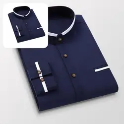Chemise de printemps et d'automne pour homme, tenue décontractée et tendance, résistante à l'usure 