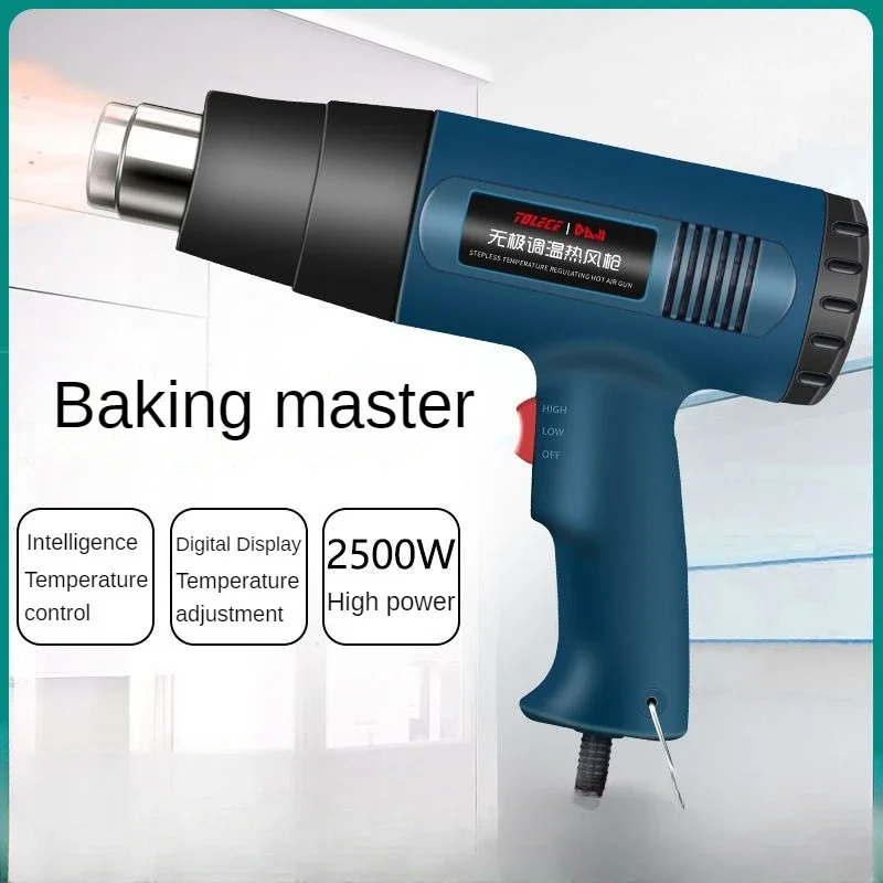 Industrial Hair dryer Heat Gun 3200W Hot Air Gun Air dryer for soldering Thermal blower Soldering station Shrink wrapping Tools 100w 220v electric iron welding soldering guns industrial fast thermal electric soldering iron torch weld repair tools eu plug