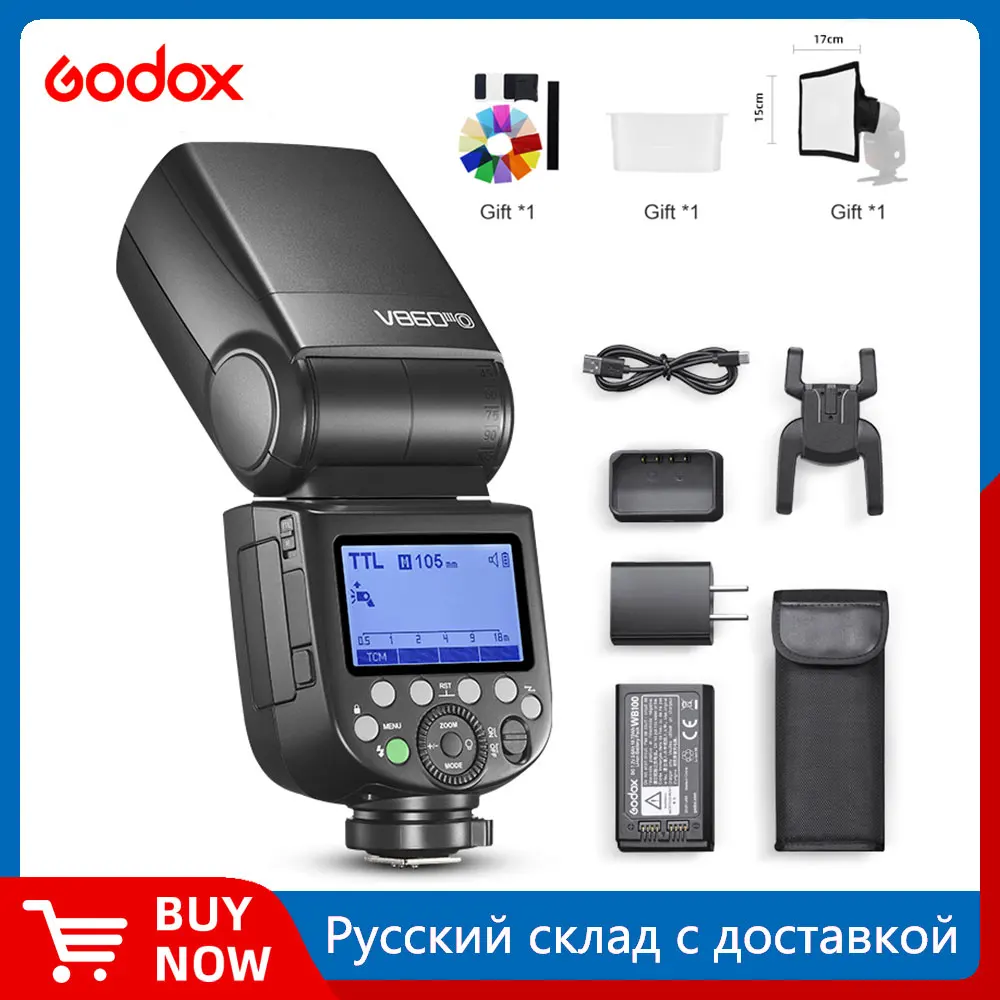 Godox V860III V860 III Speedlite Camera Flash E-TTL HSS Flash Light For Canon Sony Nikon Fuji Olympus Panasonic Pentax Camera on camera flash camera flash