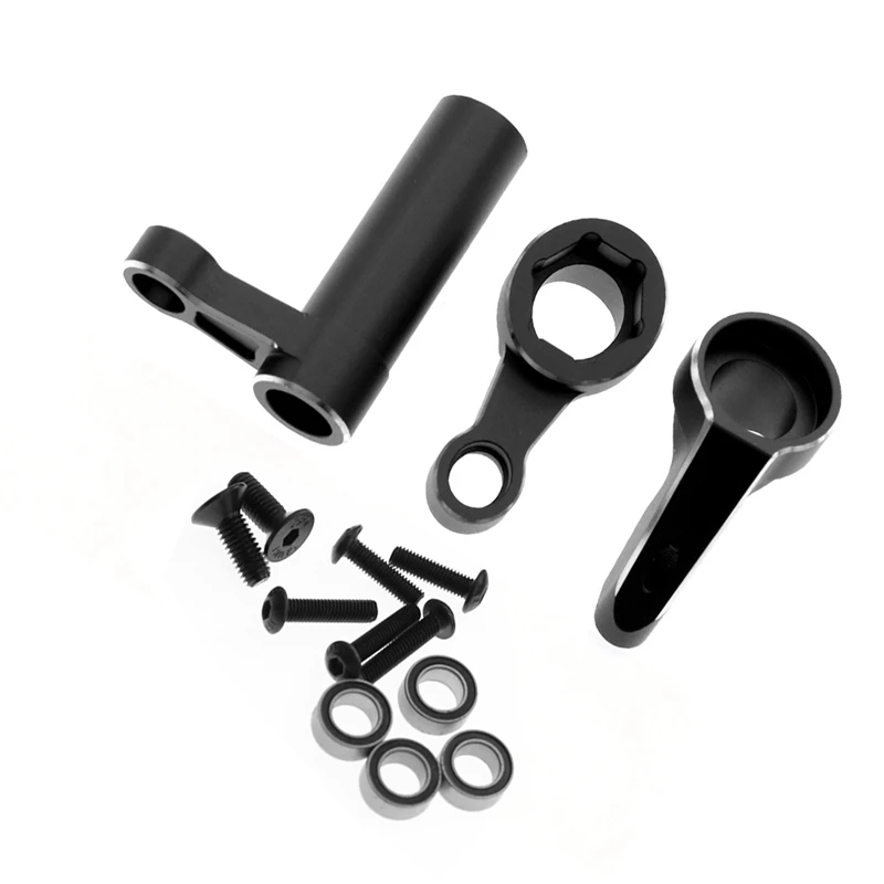 Componenti Dello Sterzo In Alluminio Servo Saver Con Cuscinetto 9545 Per 1/8 Traxxas Sledge Rc Car Upgrade Parts