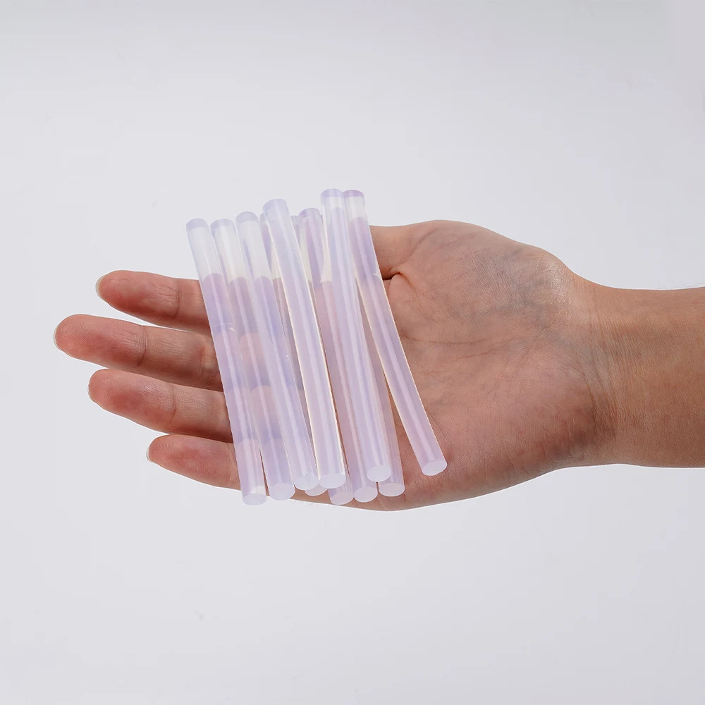 10Pcs 7mmx100mm Transparent Hot Melt Glue Sticks For Heat Pistol Gun Electric Glue Gun Craft Repair General Adhesive DIY Tool 6