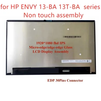 ЖК-экран для ноутбука HP ENVY 13-BA 13T-BA 13-ba0006na 13-ba1097nr, дисплей L96787-001 TPN-C145 в сборе, сменный сенсорный FHD