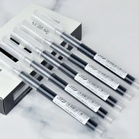 Simple and advanced direct liquid neutral pen Smooth writing high quality ink office signature pen for school and office use 2