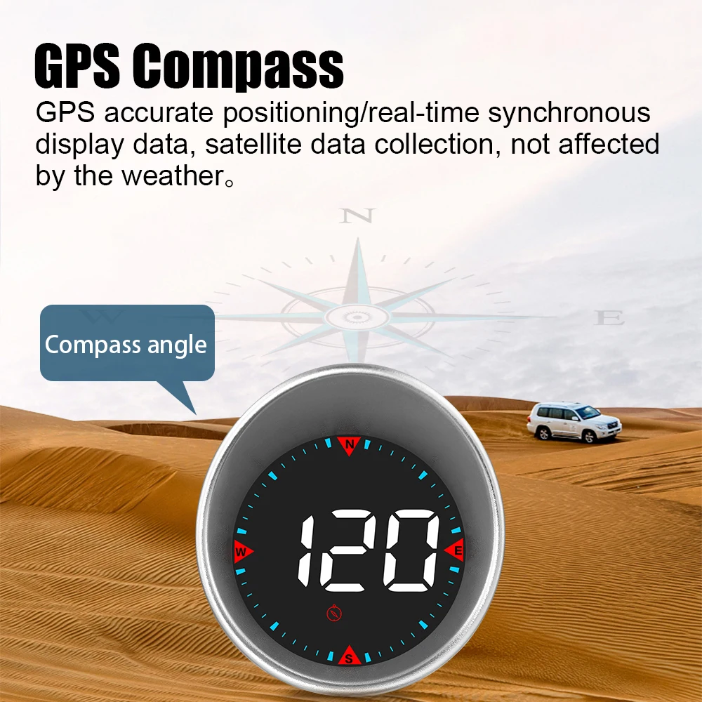 LEEPEE   ˶ Ʈ, ڵ ׼ LED Ʈ G5 ӵ RPM MPH ڵ   ÷ GPS ħ USB HUD