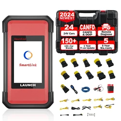 LAUNCH X431 SmartLink C Heavy Duty 24V Truck Module Truck/Machinery/Commercial Vehicles Diagnostic Tools work for X-431 PRO3S+