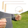 2pcs 99.9%Pure Copper Copper Probes Rod For Divination Tool With Wooden Handles 13.86 X 6.93 X 0.71 Inches Water Rods 1