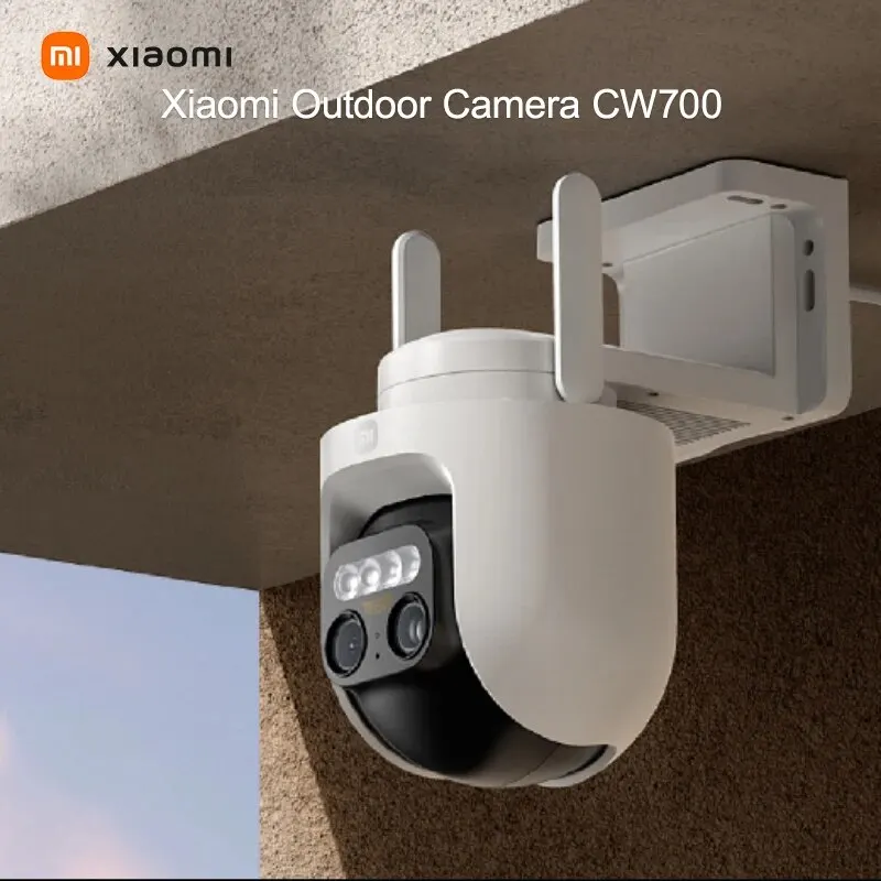 Xiaomi Outdoor Camera Cw700S 2.5K Cctv Visione Notturna A Colori Wifi 4 Milioni Di Pixel Ip66 Smart Home Sound And Light Warning