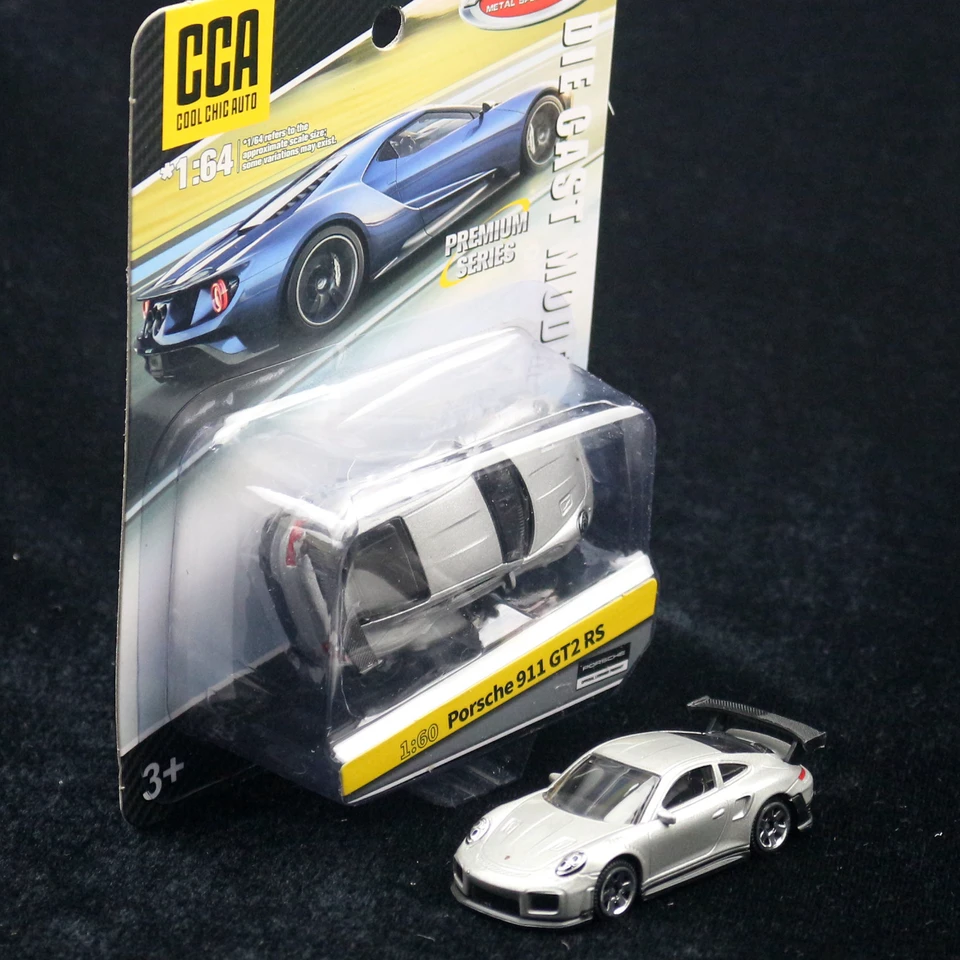CCA 1/64 Series 1:60 Porsche 911 GT2 RS Racing Car Toy Model