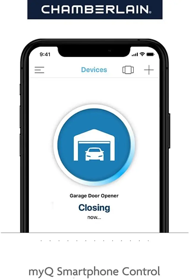 Smart Quiet Belt Drive Garage Door Opener, Gray