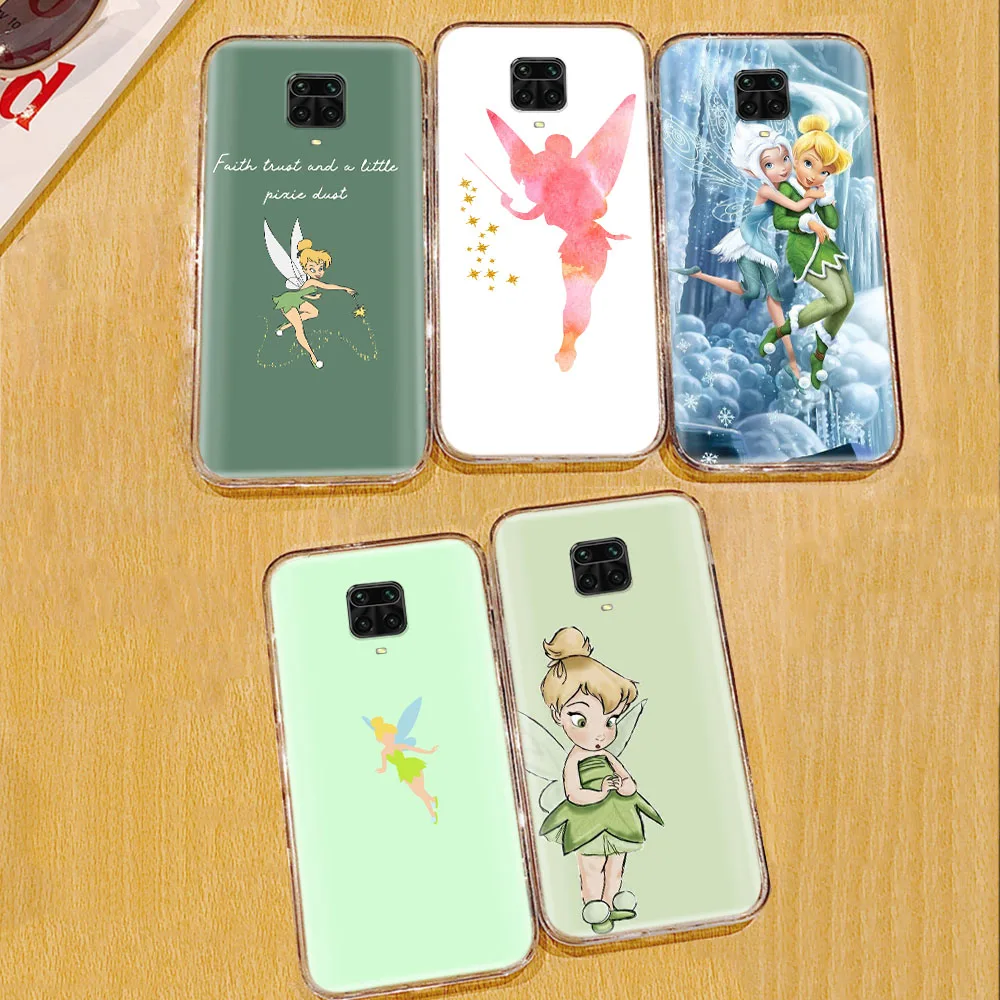Custodia Trasparente Per Motorola Moto E4 E5 Z2 Play Go G 5G Power G4 G6 Plus Tinker Bell