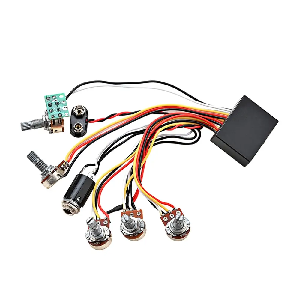 ベース BASS LINER bass 5-band EQ PreAMP HAO